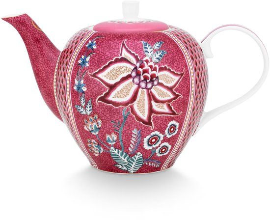 PIP studio theepot Flower Festival - Roze - 2022