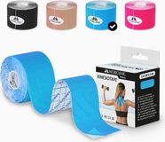 Mobiclinic - Kinesiotape - Mobitape - Blauw - 5x5 cm