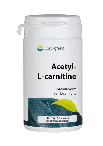 Springfield Acetyl L Carnitine 500mg - 8715216260354
