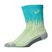 ASICS Performance Crew Hardloopsokken - turkoois, neongeel, Maat 35-38