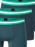 Schiesser Trunk 955 Multi 6-pack gestreept katoen/elastaan voor heren (gesorteerd 12) maat 176