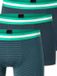 Schiesser Trunk 955 Multi 6-pack gestreept katoen/elastaan voor heren (gesorteerd 12) maat 176