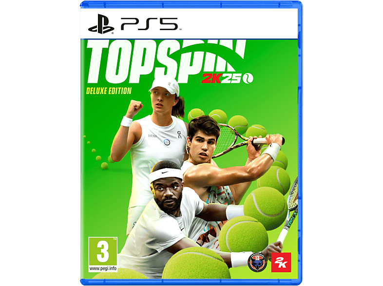 TakeTwo TopSpin 2K25 - Deluxe Edition - PS5 - Blu-ray