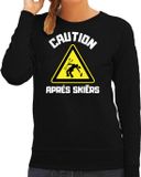 Bellatio Decorations Apres ski sweater dames - zwart - winter XL