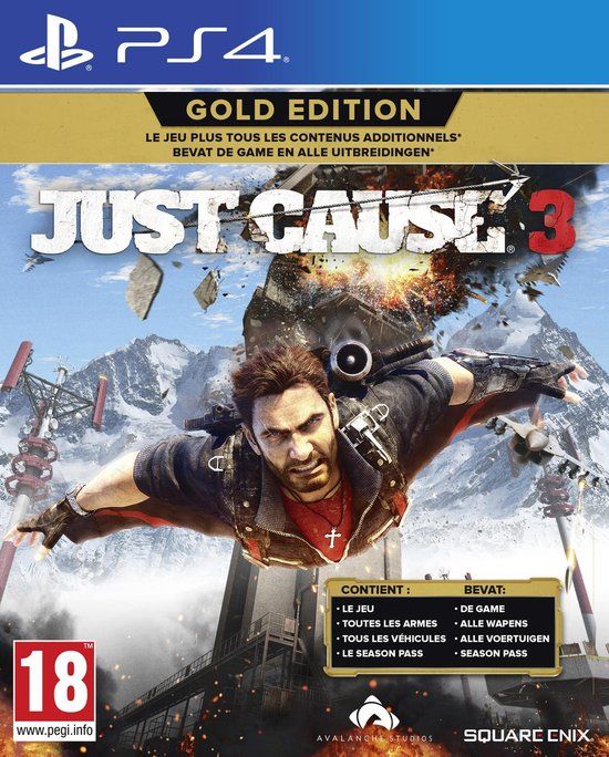 Just Cause 3 Gold Edition - PlayStation 4 - Avontuur - Blu-ray