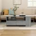 Prolenta Maison Exclusive Salontafel, grijs Sonoma, 102x55x42 cm, houtvezel