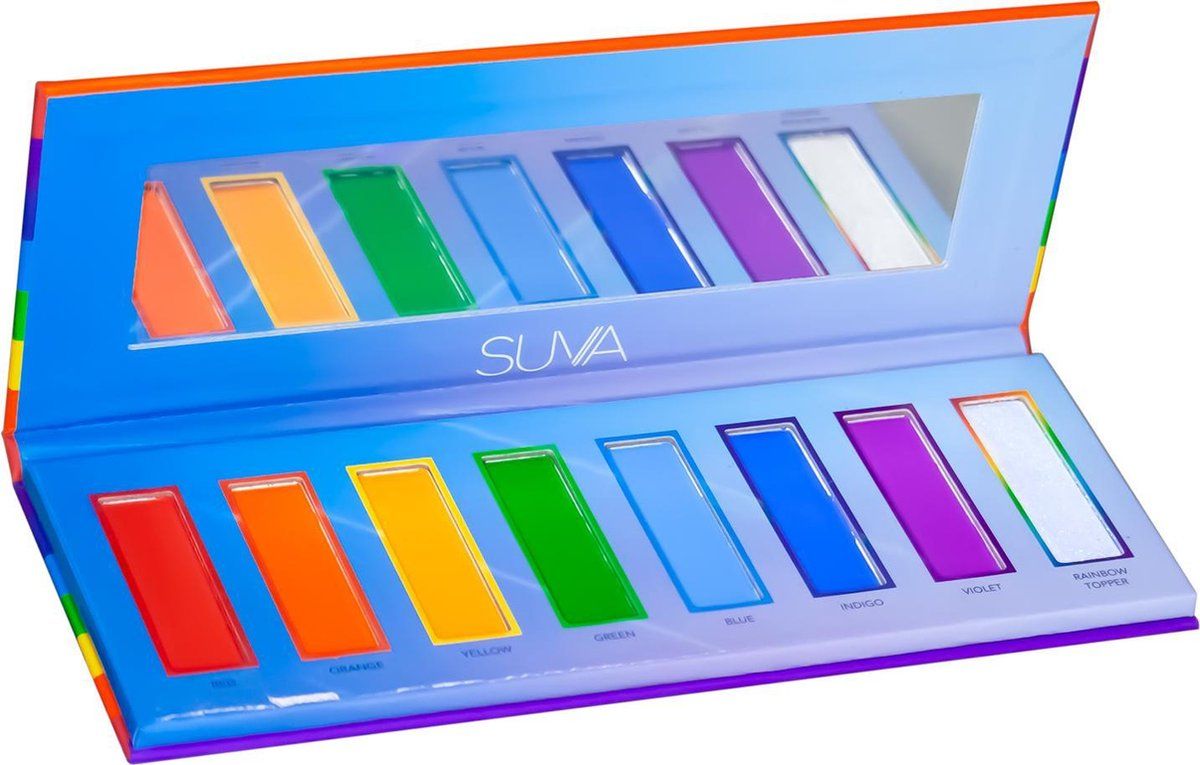 SUVA Beauty We Make Rainbows Jealous Palette - Oogschaduw - 11.7 g