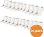 HEAD Sneaker Sokken - 20 paar - Wit - Maat 43/46