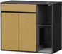 SoBuy HAT08-E-SCH Chat - 45 x 85 x 75 cm - Chêne clair et noir
