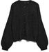 VERO MODA VMLEA LS O-NECK CARDIGAN NOOS Dames Trui Zwart XL