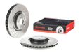 Brembo 09.A819.11 - voorste remschijf met UV-lak