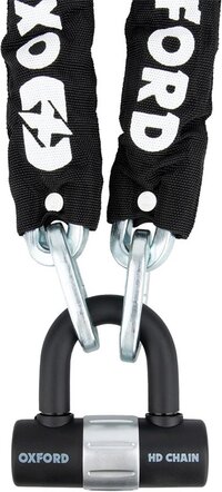 Oxford ART-3 HD 200cm Kettingslot - Zwart - ART3 - Fiets/Scooter/E-bike