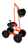 small foot Graafmachine met schep en wielen voor kinderen, zandspeelgoed, 360° draaibaar, vanaf 3 jaar, 4628
