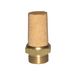 Riegler Sinterbronce geluiddemper »value line«, zeskant/schroefdraad messing, G 1/2, bedrijfsdr. Maximale 10 bar, bedrijfstemperatuur. -10 °C tot 200 °C