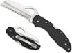 Byrd Spyderco Meadowlark 2 Rescue Lightweight Black 8Cr13MoV SE