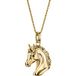 Thomas Sabo KE2342-414-39-L50V Kette Pferdekopf Elyndra vergoldet Damen