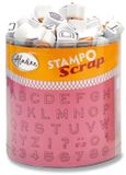 Aladine Stampo Stempel Set Letters Mini 102 stuks
