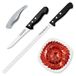 Set de couteaux de cuisine professionnels avec housse de protection