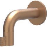 IVY Tribe Fonteinkraan - Inbouw - Hartafstand 10 cm - Geborsteld Mat Koper PVD
