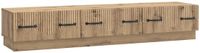 vidaXL TV-kast 147 x 34,5 x 27 cm Artisanaal eiken Bewerkt hout