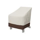 Amazon Basics Tuinmeubelhoes, voor Adirondack-tuinstoelen, 86 x 91 x 81 (l x b x h), 1 stuks, beige, lichtbruin