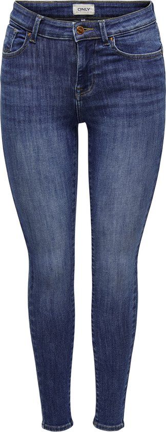ONLY ONLPOWER MID SK PUSHUP DNM TAI012 N - Dark Blue Denim - W28/L32