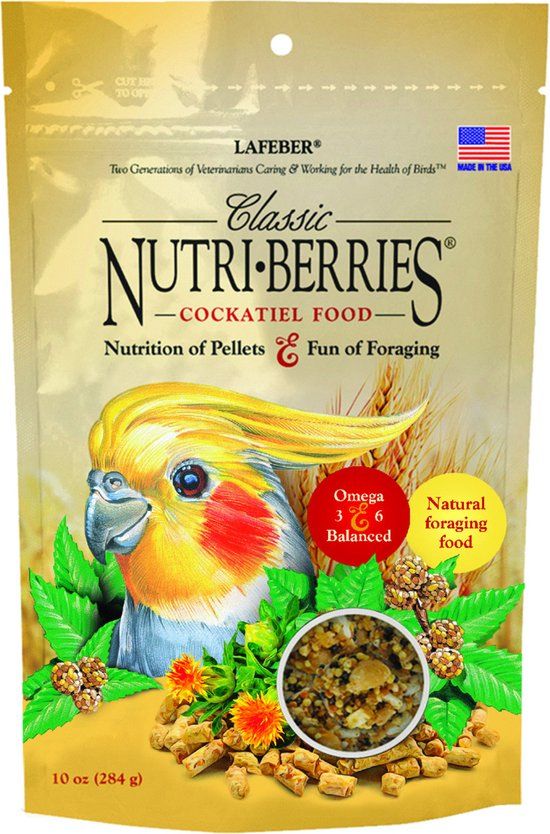 Lafeber Nutri-Berries Classic - Cockatiels 284g