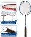 Tremblay CT TREMBLAY Badmintonracket Primair/College Blauw Staal/Aluminium Kinderen 61 cm