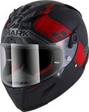 SHARK Heren NC Motorhelm Zwart/Grijs/Rood, L