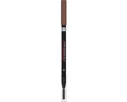 L'Oréal Make-Up Designer Brow Artist Designer - 303 Deep Brown - Bruin - Wenkbrauwpotlood met Stylingborstel