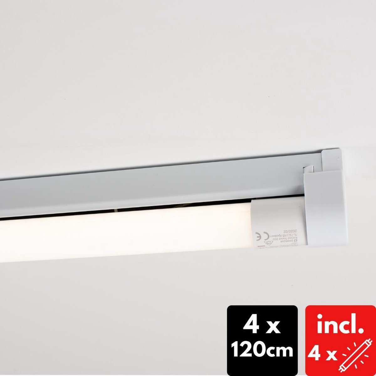 Proventa LongLife LED TL Verlichting voor binnen - 4 x 120 cm - Voordeelverpakking