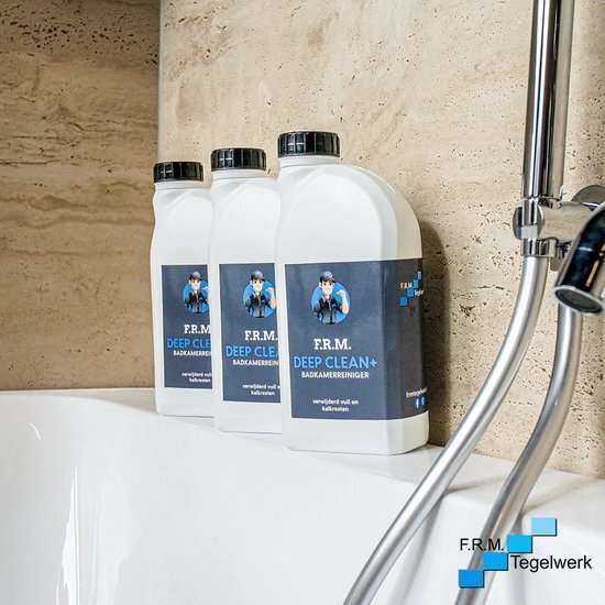 Eigen merk F.R.M. Tegelwerk B.V. F.R.M. Deep Clean+ badkamerreiniger™