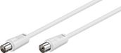 Goobay 11515 coax-kabel 15 m Wit