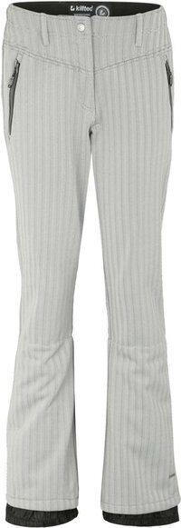 Killtec Jilia All-Over Women's Winter Sports Pants - Light Grey - Size S
