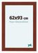 Your Decoration Cadre photo 62x93 cm MDF Cerisier Como