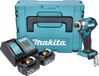 Makita DTD 173 SFJ accu slagmoersleutel 18 V 180 Nm 1/4" borstelloos + 2x oplaadbare accu 3.0 Ah + lader + Makpac