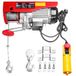 deuba Monzana Elektrische Kabbellier - 200 tot 400 kg Katrol Motor - Rood