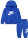 Nike Kids Club Fleece Set Met Lange Mouwen Blauw 12 Months Jongens,Meisjes