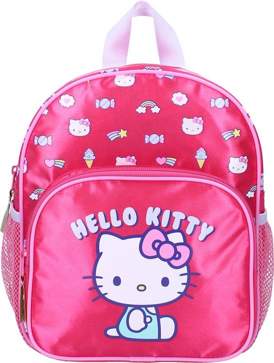 Hello Kitty Follow The Rainbow Rugzak - Roze