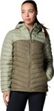 Columbia Westridge Hooded Down Jacket, Vrouwen, Groen, Jasje, maat: S