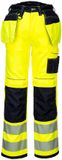 Portwest PW3 Hi-Vis Werkbroek met Holster Pockets T501 - Geel/Zwart - 48