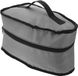 Merkloos / Sans marque Wan GmbH Strijkijzer Opbergtas - Stoom Strijkijzer Tas - Veilig Opbergen - Hittebestendig Materiaal - 30 x 17 x 14 cm - Grijs