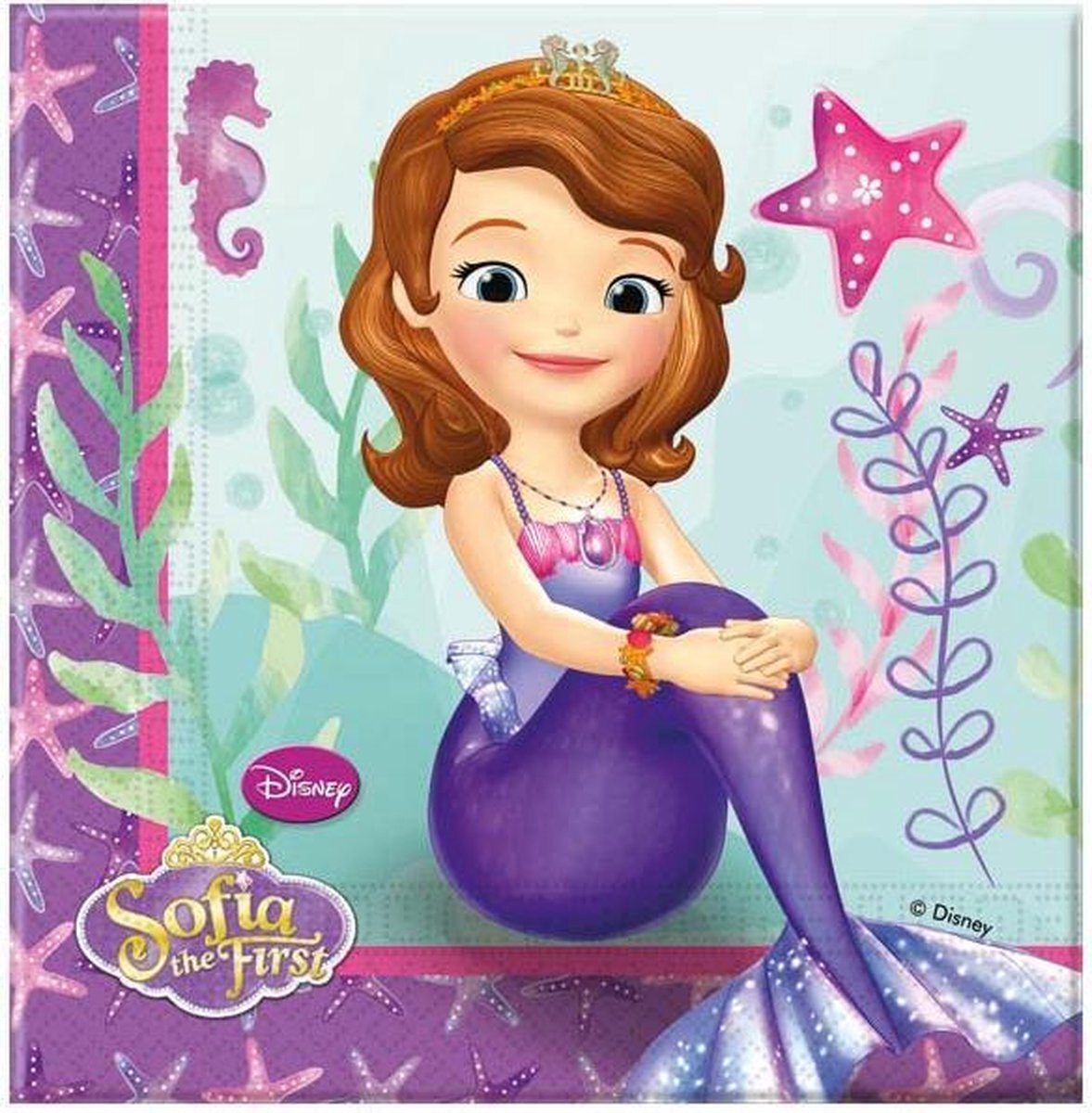 Procos Servetten Sofia the First 33x33 /20