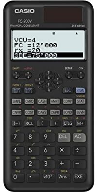 Casio FC 200V2 Financiële rekenmachine