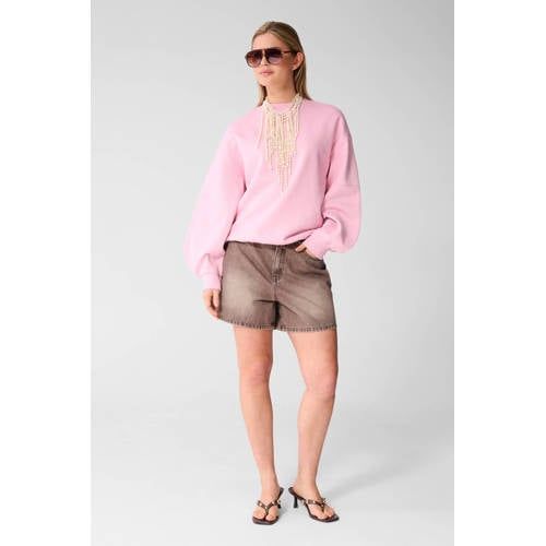 Shoeby sweater lichtroze