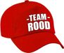 Bellatio Decorations Team Rood Pet voor Kinderen