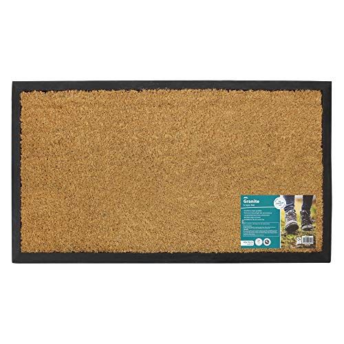 JVL 02-652 Deurmat - Graniet Design - 40 x 70 cm