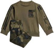 Adidas Essentials Camo Fleece Trainingspak Junior