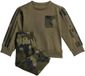 Adidas Essentials Camo Fleece Trainingspak Junior