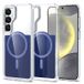Samsung Coque hybride Galaxy S26+ bicolore - Compatible MagSafe - Bleue